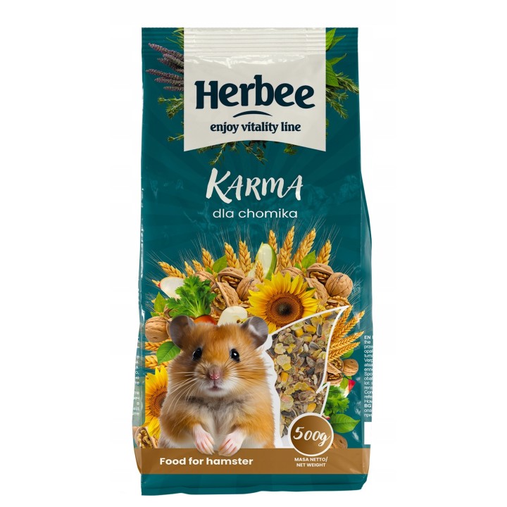 Karma dla chomika 500g HERBEE