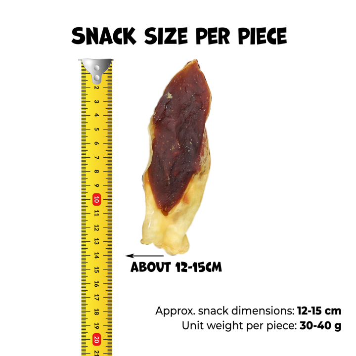 Uszy krolicze z kaczką naturalne przysmaki dla psa 500g
