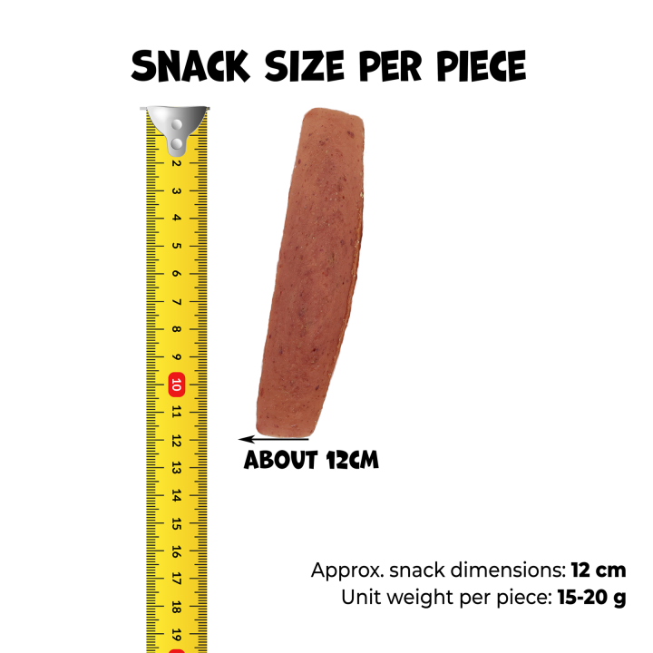 UNIQ PETS przysmaki dla psa filet z wołowiny 500g