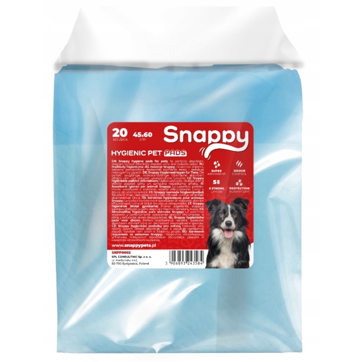 SNAPPY podkłady maty higieniczne 20 szt.