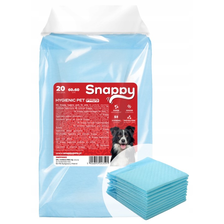 SNAPPY podkłady maty higieniczne 20 szt.