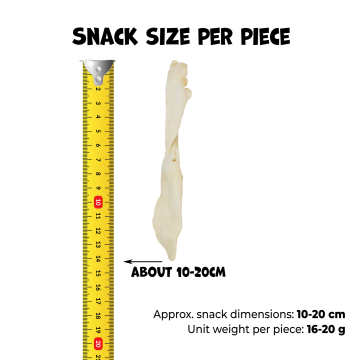 Uszy królicze naturalne przysmaki dla psa gryzak 300g UNIQ PETS