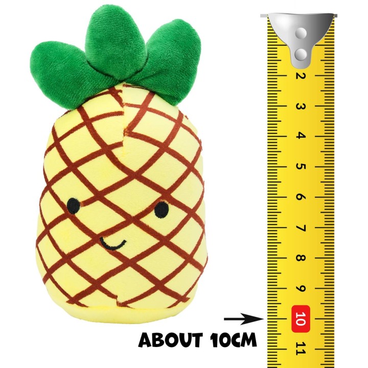 UNIQ PETS zabawka dla psa ananas z piszczałką 20x10cm