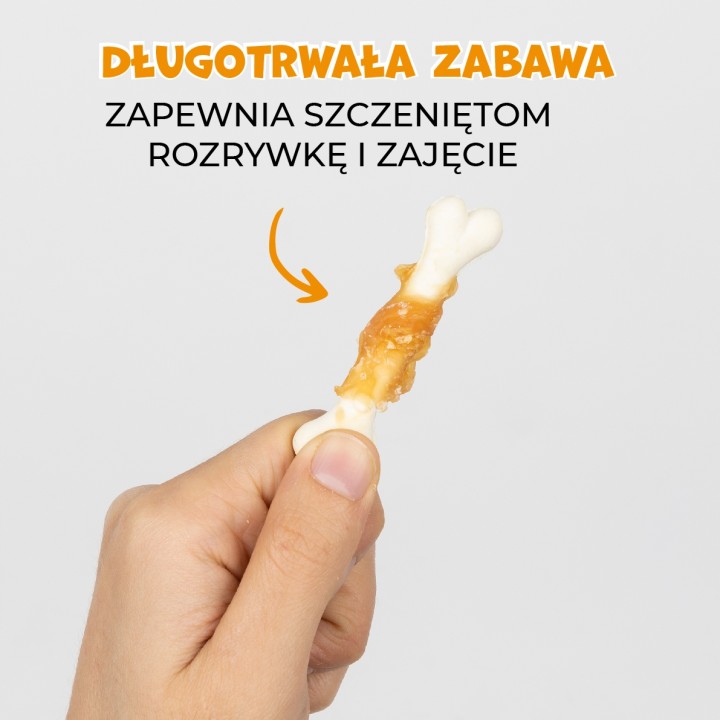 PAWFECT BITES kostki wapienne dla psa z kurczakiem 500g