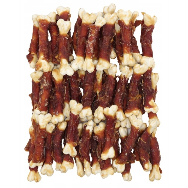 PAWFECT BITES kostki owinięte kaczka kostka wapienna 500g