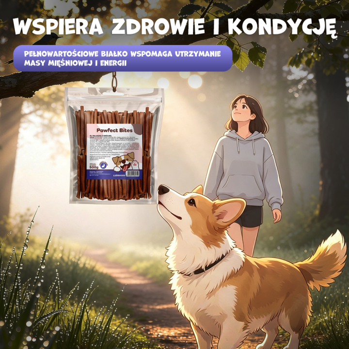 PAWFECT BITES przysmaki dla psa paluszki z królika 500g