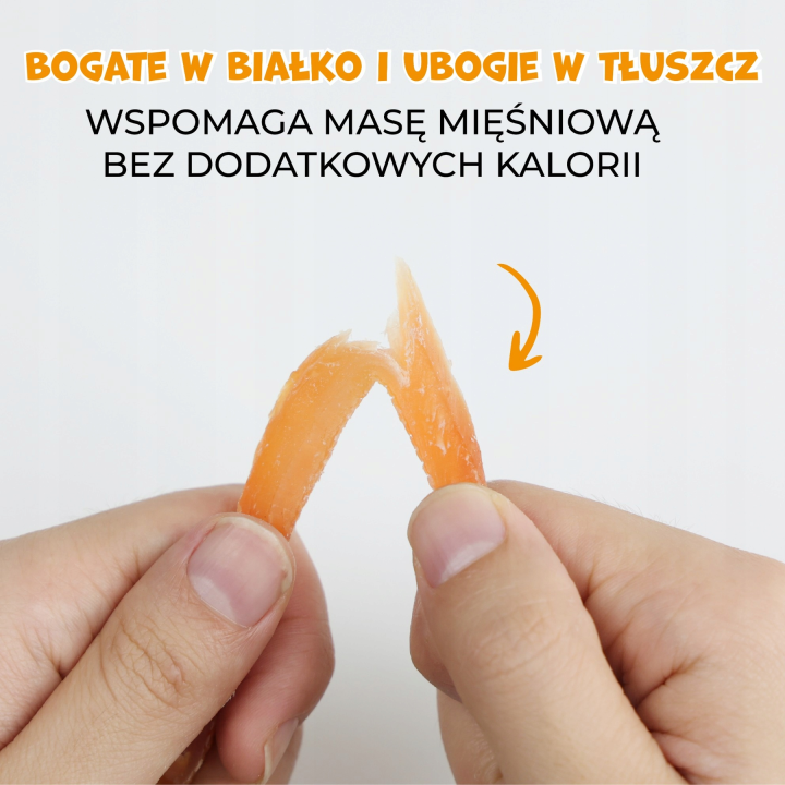 PAWFECT BITES miękkie paski kurczaka przysmaki dla psa 500g