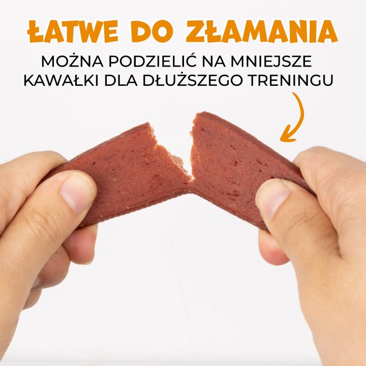 PAWFECT BITES przysmaki dla psa Filet z wołowiny 500g
