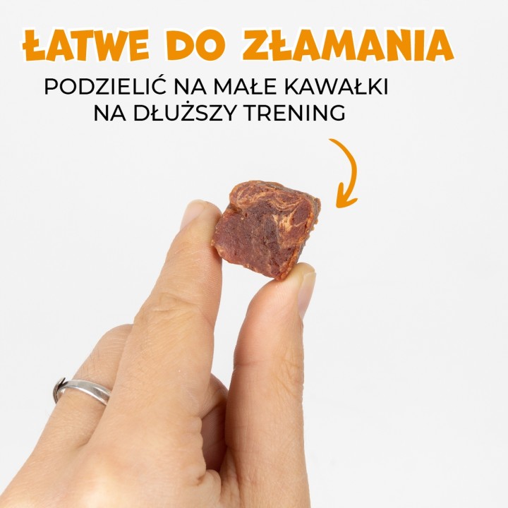 PAWFECT BITES miękkie przysmaki smaczki jagnięcina i dorsz 500g