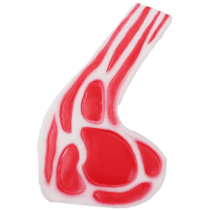 UNIQ PETS zabawka dla psa winylowy stek piszczałką 14cm