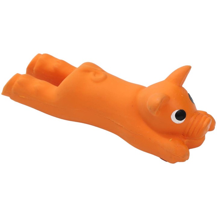 UNIQ PETS zabawka dla psa lateksowa świnka z piszczałką 13cm