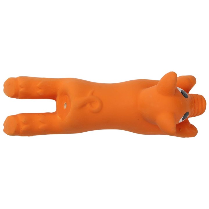 UNIQ PETS zabawka dla psa lateksowa świnka z piszczałką 13cm