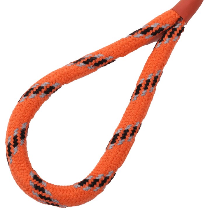 UNIQ PETS zabawka dla psa gumowa twarda piłka na sznurze o zapachu wanilii 30cm