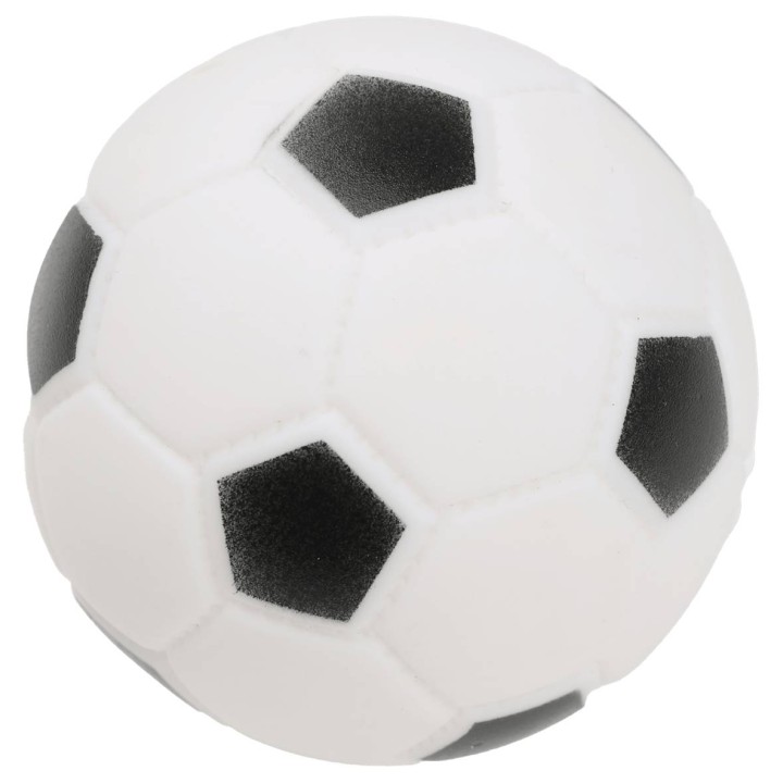 UNIQ PETS zabawka dla psa winylowa piłka soccer z piszczałką 9cm