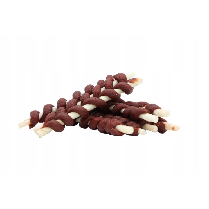UNIQ PETS PRZYSMAKI DLA PSA RAWHIDE 500g zawijasy z wołowiną