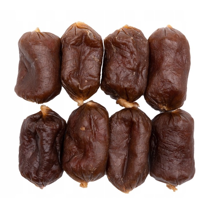 UNIQ PETS PRZYSMAKI DLA PSA WAGGI 80g mini kiełbaski z wołowiną