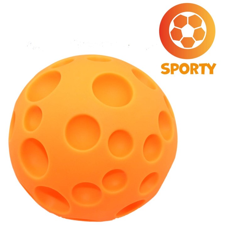 UNIQ PETS ZABAWKA DLA PSA SPORTY winylowa piłka z dziurkami i piszczałką 11cm