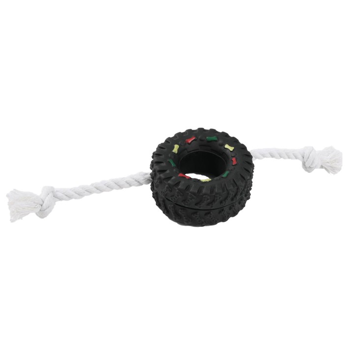 UNIQ PETS ZABAWKA DLA PSA ROPY opona na sznurku 36cm