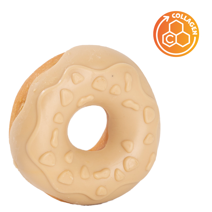 UNIQ PETS PRZYSMAKI DLA PSA COLLAGEN 50 g x 10 szt donut z kurczakiem i kokosem 7cm