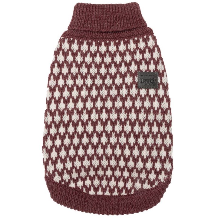 UNIQ PETS Ubranie dla zwierząt WARMPAW gruby wełniany sweter z kołnierzem