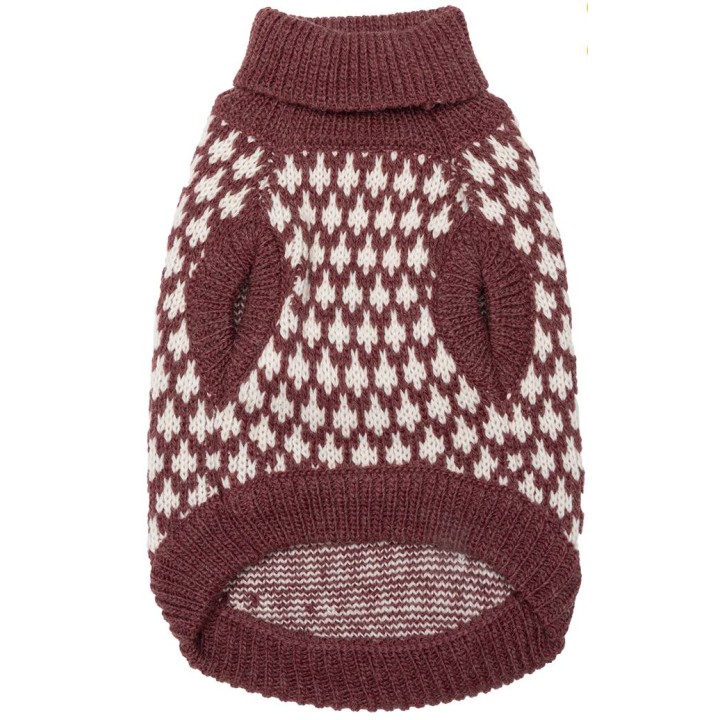 UNIQ PETS Ubranie dla zwierząt WARMPAW gruby wełniany sweter z kołnierzem