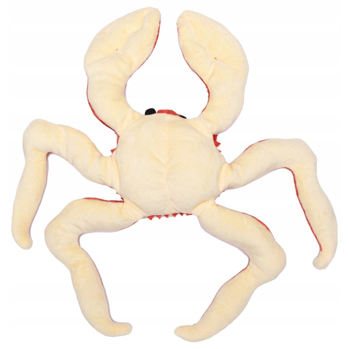 UNIQ PETS ZABAWKA SQUEAKIES Czerwony krab z piszczałką 40×35×4cm