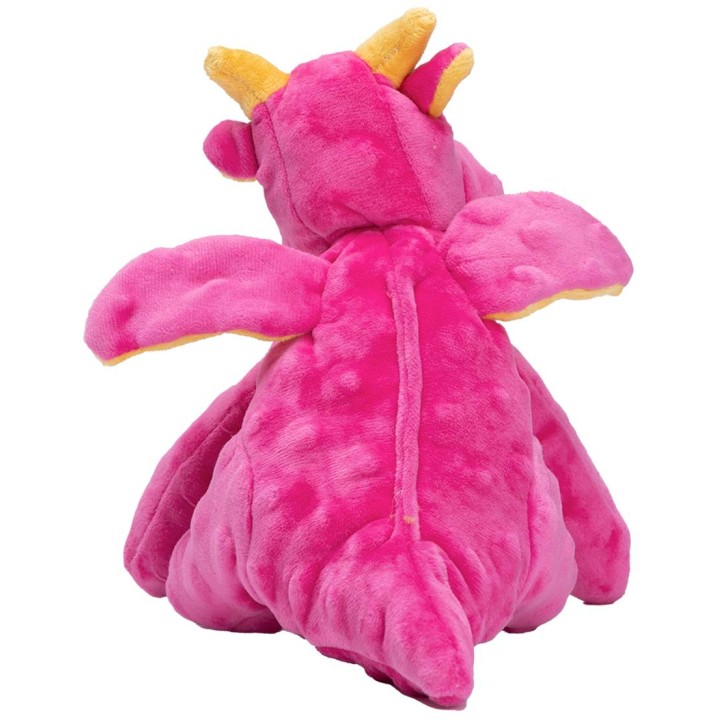UNIQ PETS ZABAWKA SQUEAKIES Różowy smok z piszczałką 27×18×18cm