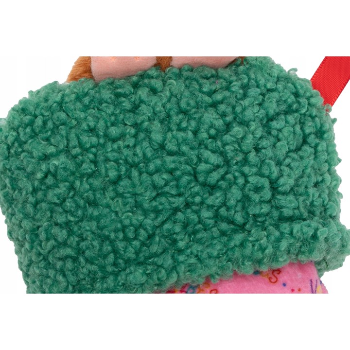 UNIQ PETS PLUSZOWA ZABAWKA DLA PSA SQUEAKIES Świnka morska w skarpecie z piszczałką 31x14,9x6,4cm