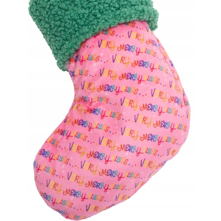 UNIQ PETS PLUSZOWA ZABAWKA DLA PSA SQUEAKIES Świnka morska w skarpecie z piszczałką 31x14,9x6,4cm