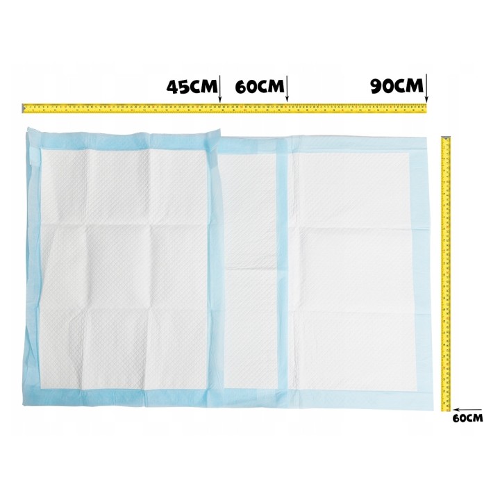UNIQ PETS Podkłady higieniczne FRESHPAD niebieskie 10 szt.