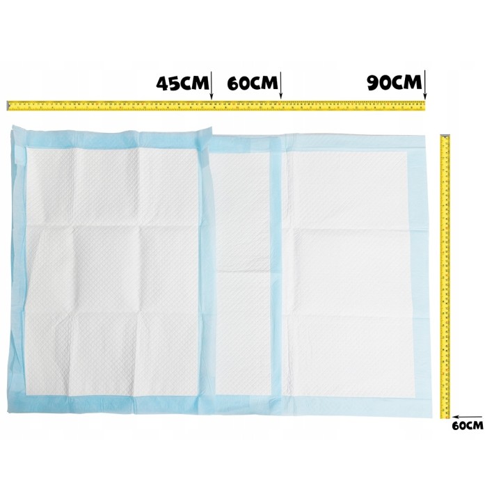 UNIQ PETS Podkłady higieniczne FRESHPAD niebieskie 10 szt.