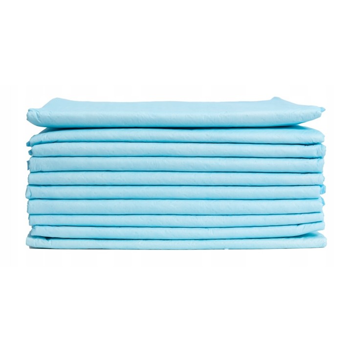 UNIQ PETS PODKŁADY HIGIENICZNE FRESHPAD kolorowe opakowanie niebieskie zapach trawy 60x60cm, 40g, 10 szt.