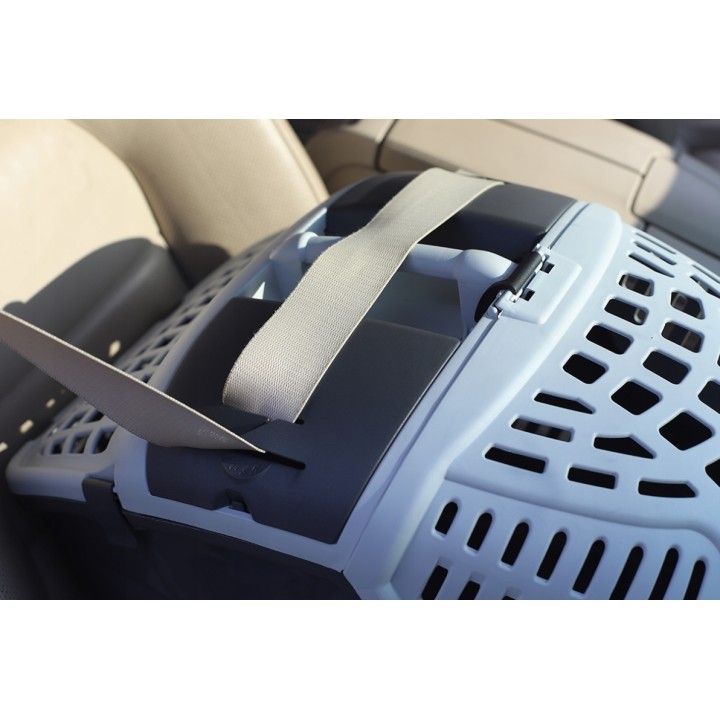 MPS TRANSPORTER DLA ZWIERZĄT SAFEPORT AVIOR BPA FREE szary 57,5x39,5x40,5cm do 10 kg