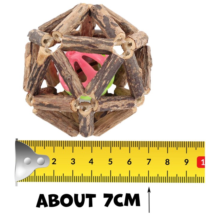 UNIQ PETS Zabawka dla kota MATATOYS matatabi geometric z kulką i dzwonkiem