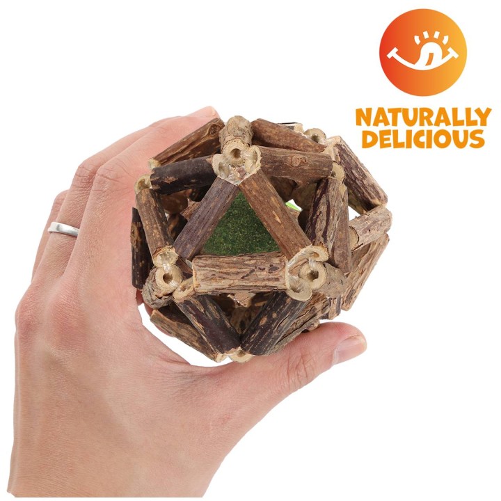 UNIQ PETS ZABAWKA DLA KOTA MEOWTURE matatabi geometryczne z kulką kocimiętki 8cm
