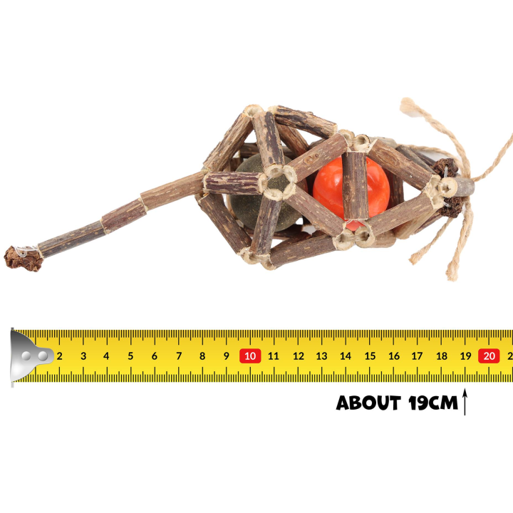 UNIQ PETS ZABAWKA DLA KOTA MATATOYS matatabi geometryczne z kulką z dzwonkiem 19cm