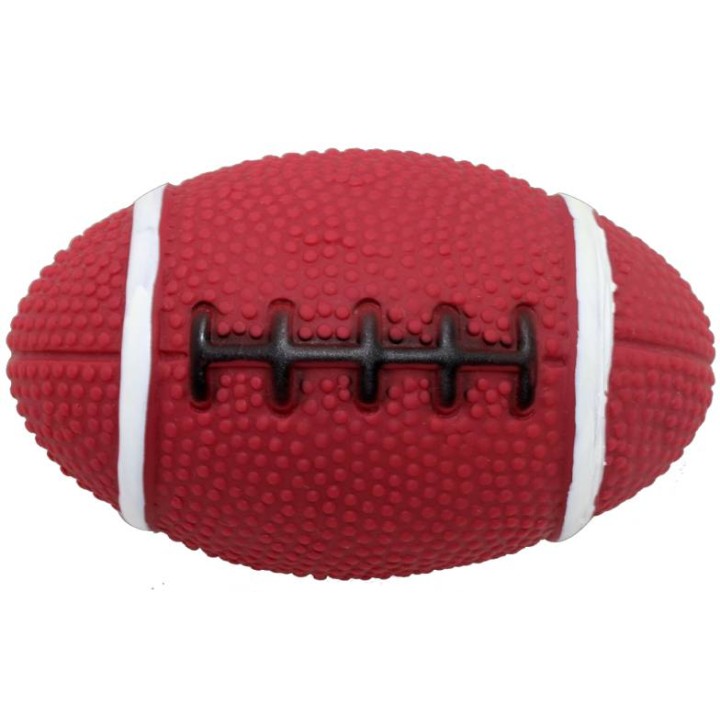 UNIQ PETS ZABAWKA DLA PSA SPORTY piłka rugby z piszczałką 10cm