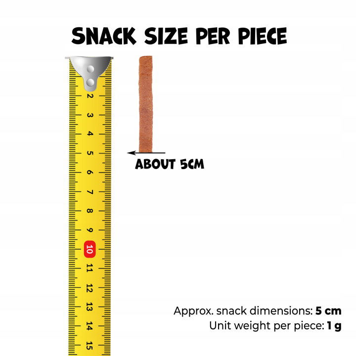 Przysmaki dla psa miękkie paski z kaczką 500g Uniq Pets