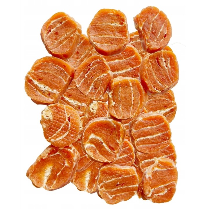 Smaczki dla psa łosoś dorsz naturalne przysmaki dla psa 500g Uniq Pets