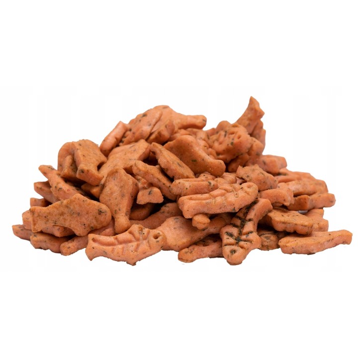 UNIQ PETS PRZYSMAKI DLA KOTA MIMI 50g ciasteczka z łososiem