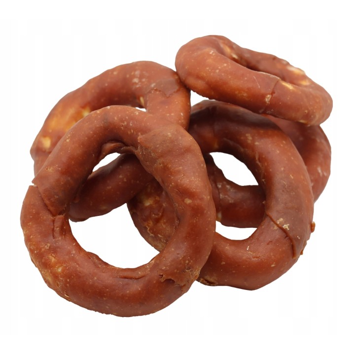 Donut przysmak dla psa wołowina z jagnieciną 500g Uniq Pets