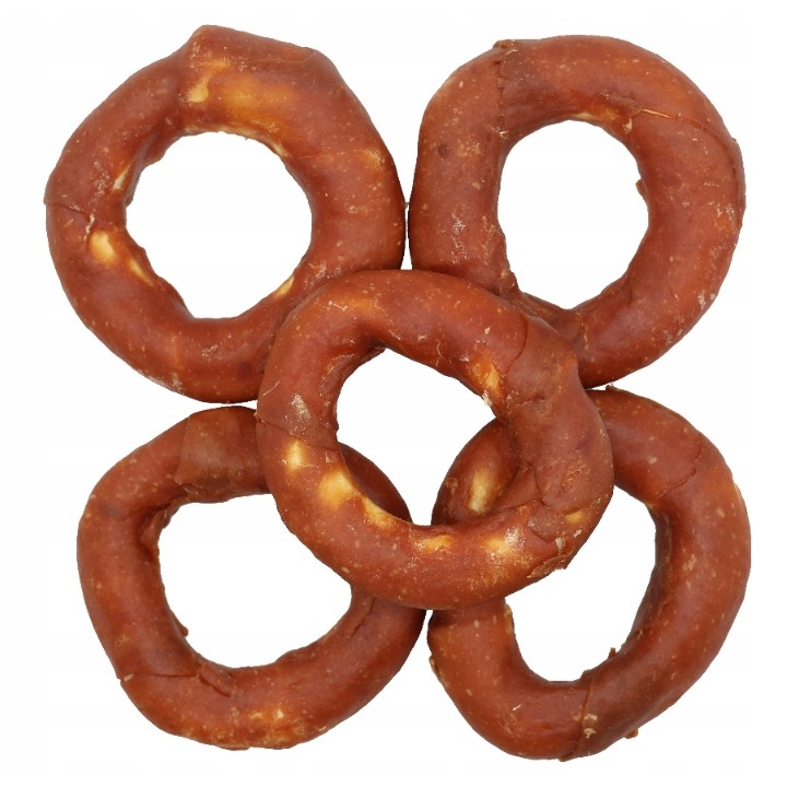 Donut przysmak dla psa wołowina z jagnieciną 500g Uniq Pets