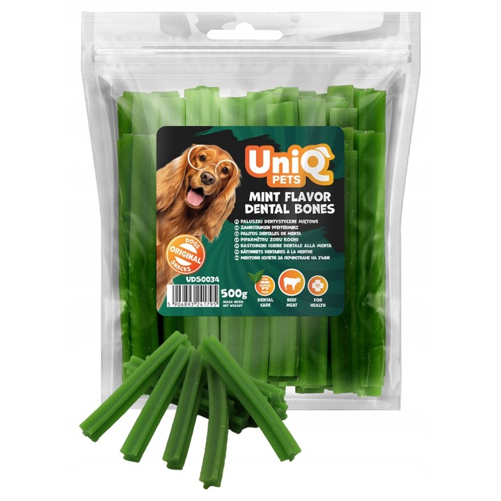 Gryzaki dentystyczne dla psa paluszki dla psa z batatów 500g Uniq Pets