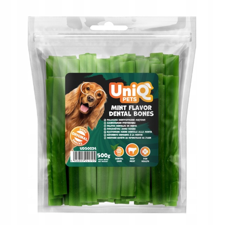 Gryzaki dentystyczne dla psa paluszki dla psa z batatów 500g Uniq Pets