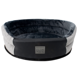 UNIQ PETS Legowisko dla psa okrągłe COMFORT PLUSH szare