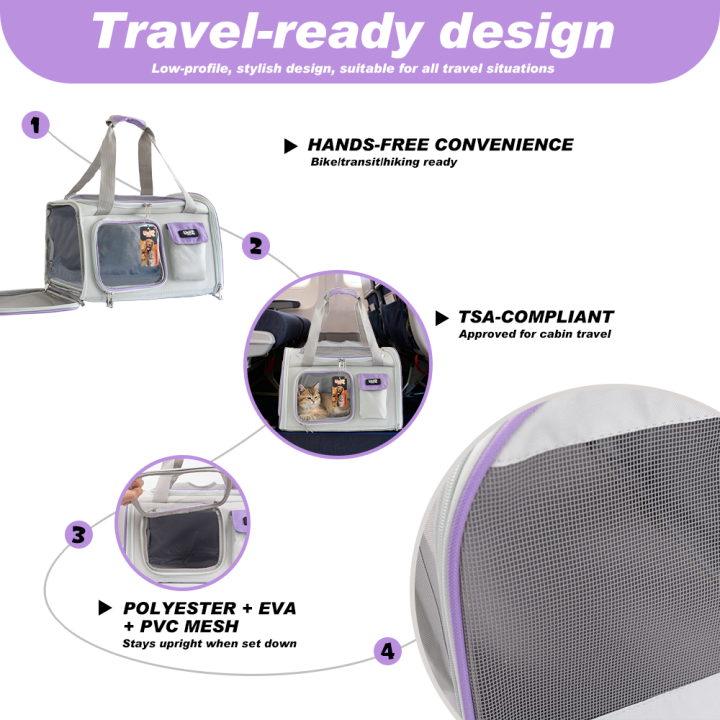 Transporter dla zwierząt plecak PAWPACKER 44x30x28cm do 7kg