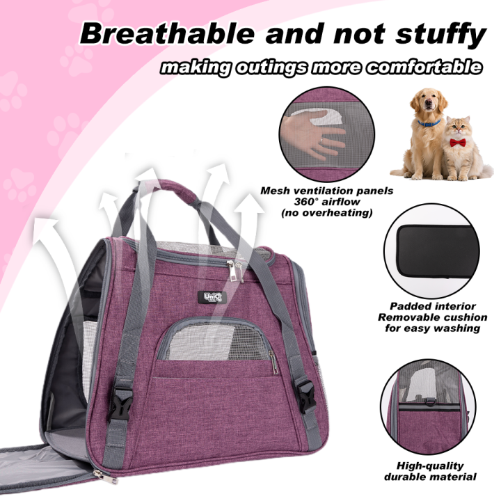 Transporter dla zwierząt torba PETVENTURE 45x25x34cm do 7 kg