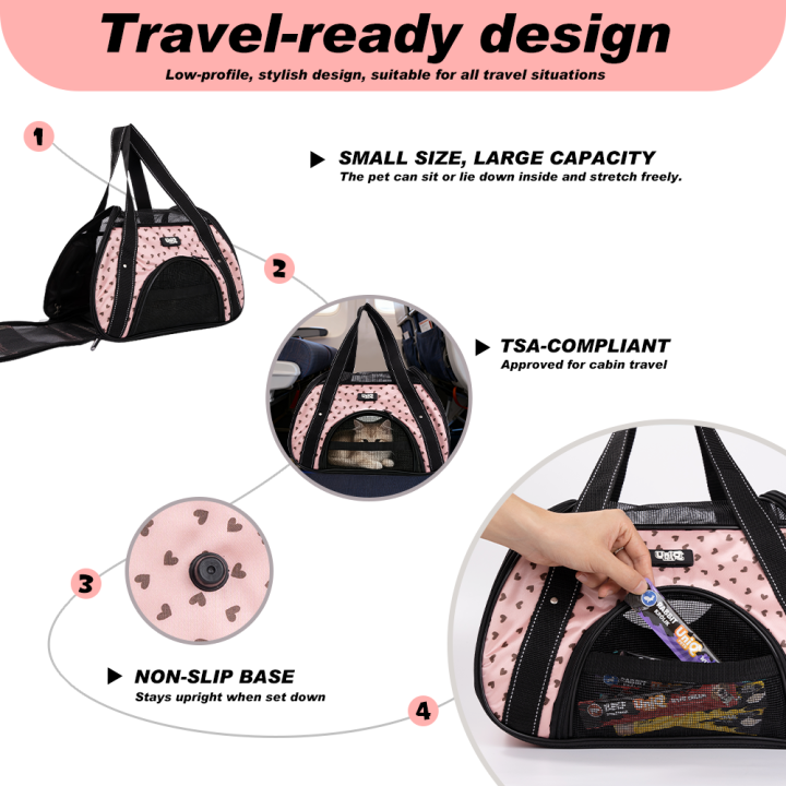 Transporter dla zwierząt torba FURRYHEART 40x23x27cm do 7 kg