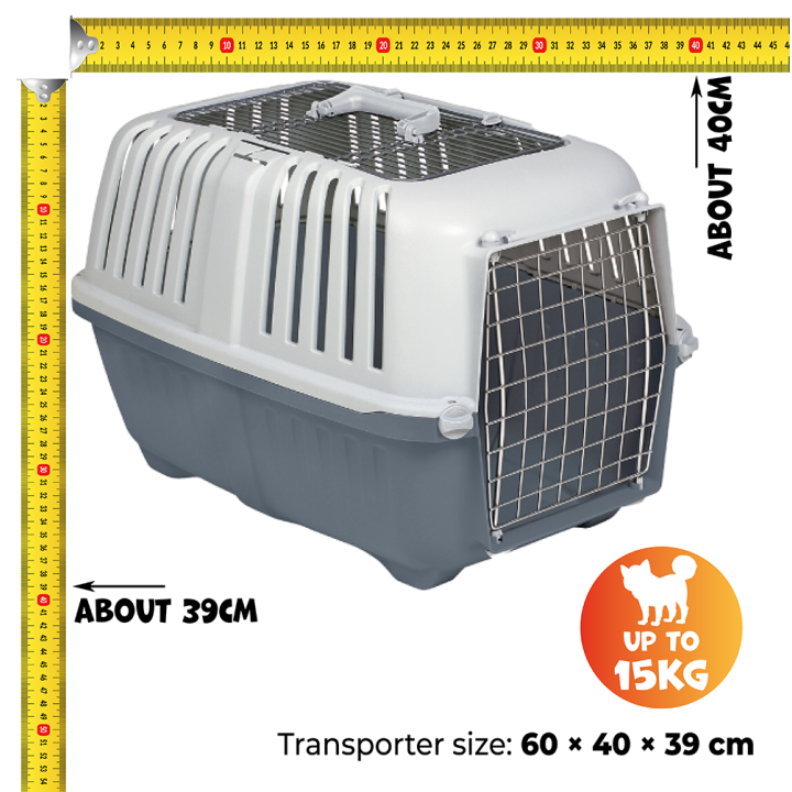 Transporter dla zwierząt PRATIKO 3 OPEN 60x40x39cm