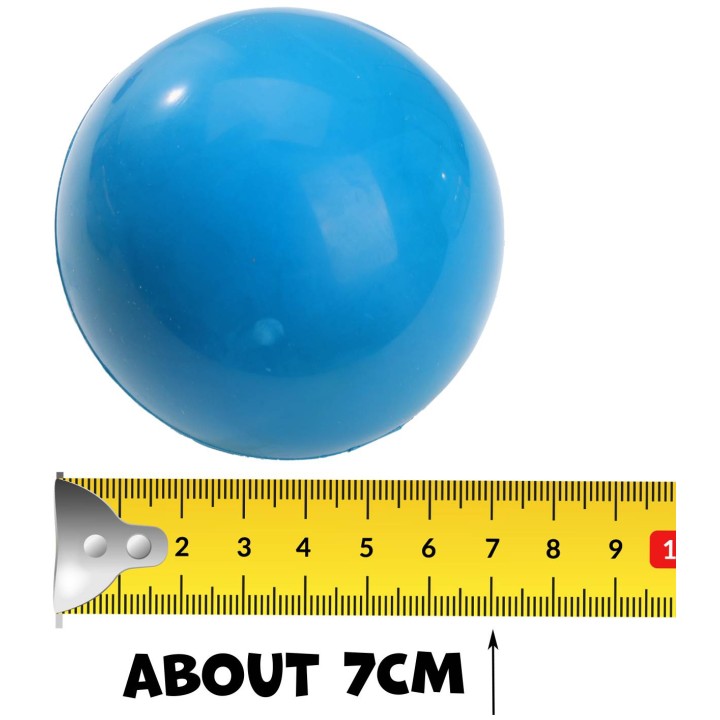UNIQ PETS zabawka dla psa twarda gumowa piłka o zapachu wanilii 7cm
